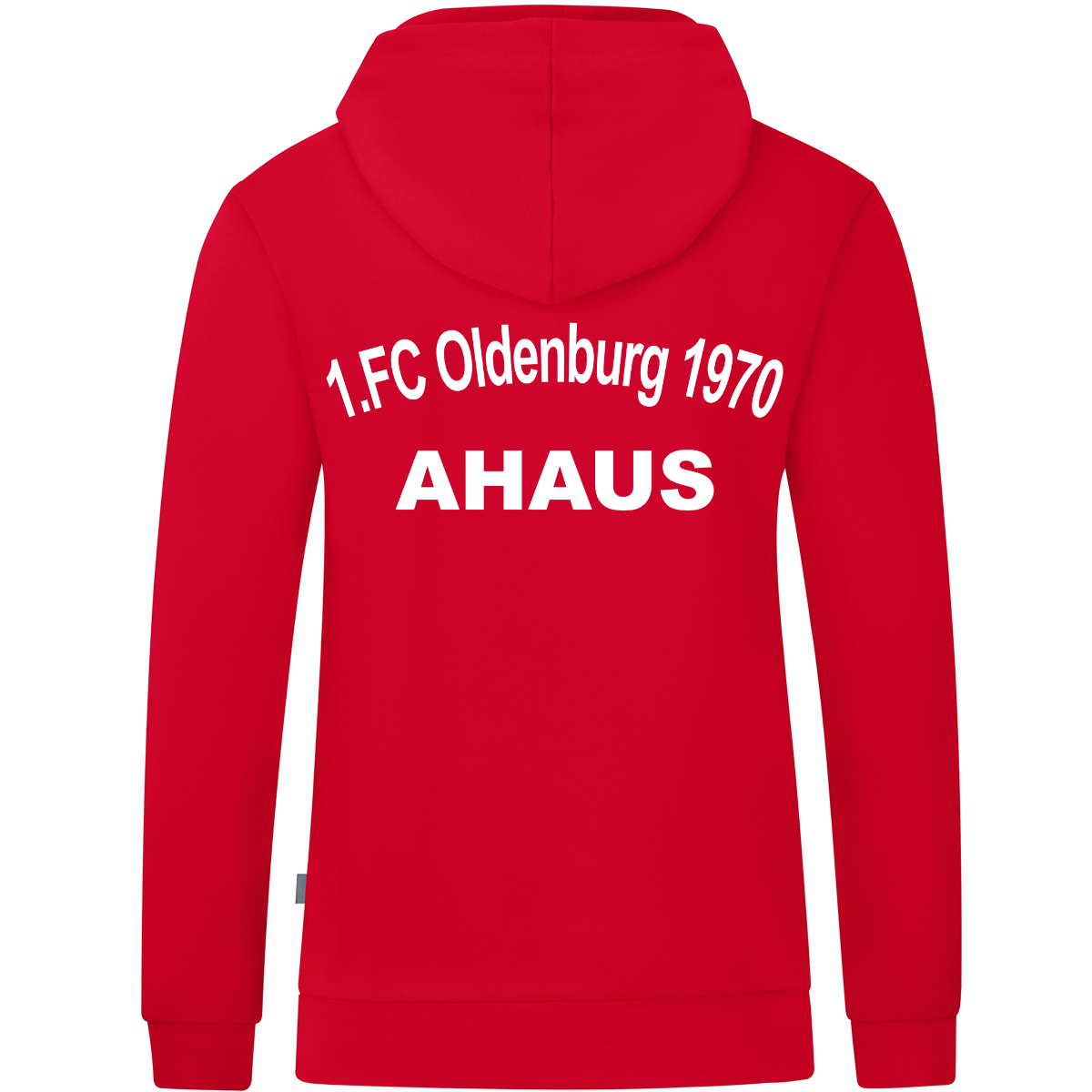 Jako Kapuzenjacke Organic - rot