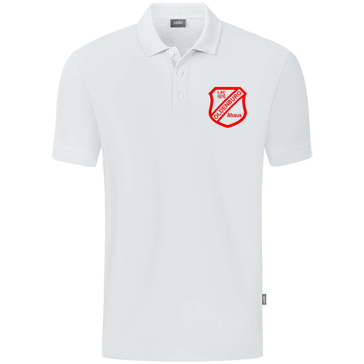 Jako Polo Organic - weiß