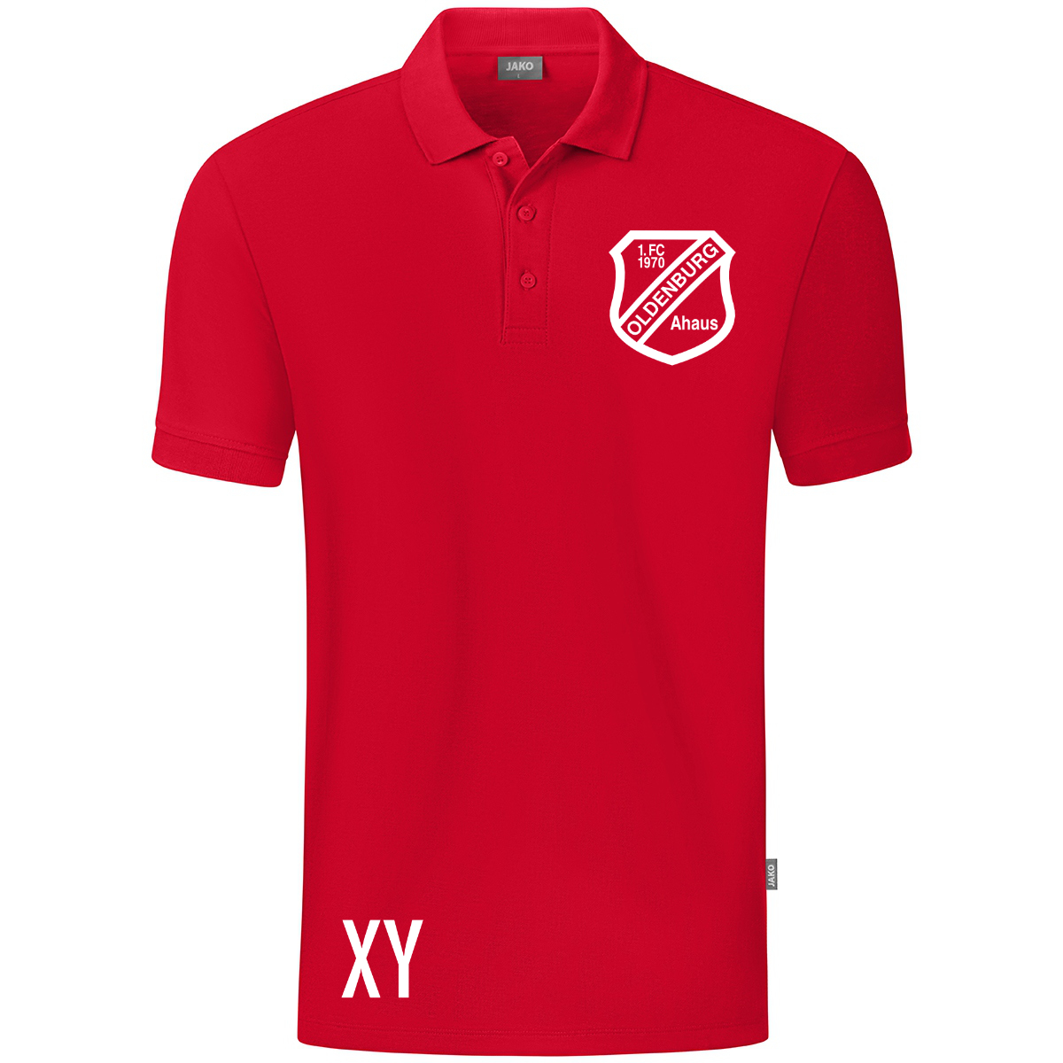 Jako Polo Organic - rot