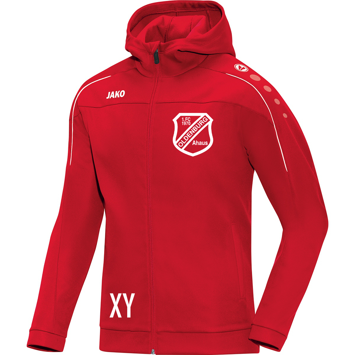 Jako Kapuzenjacke Classico - rot