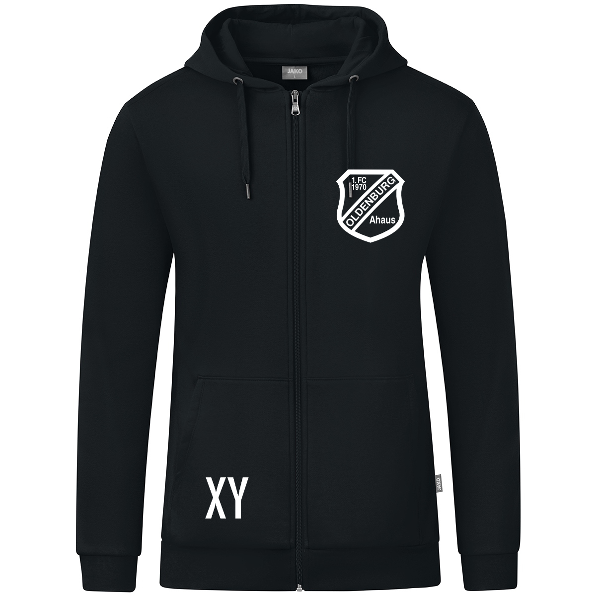 Jako Kapuzenjacke Organic - schwarz